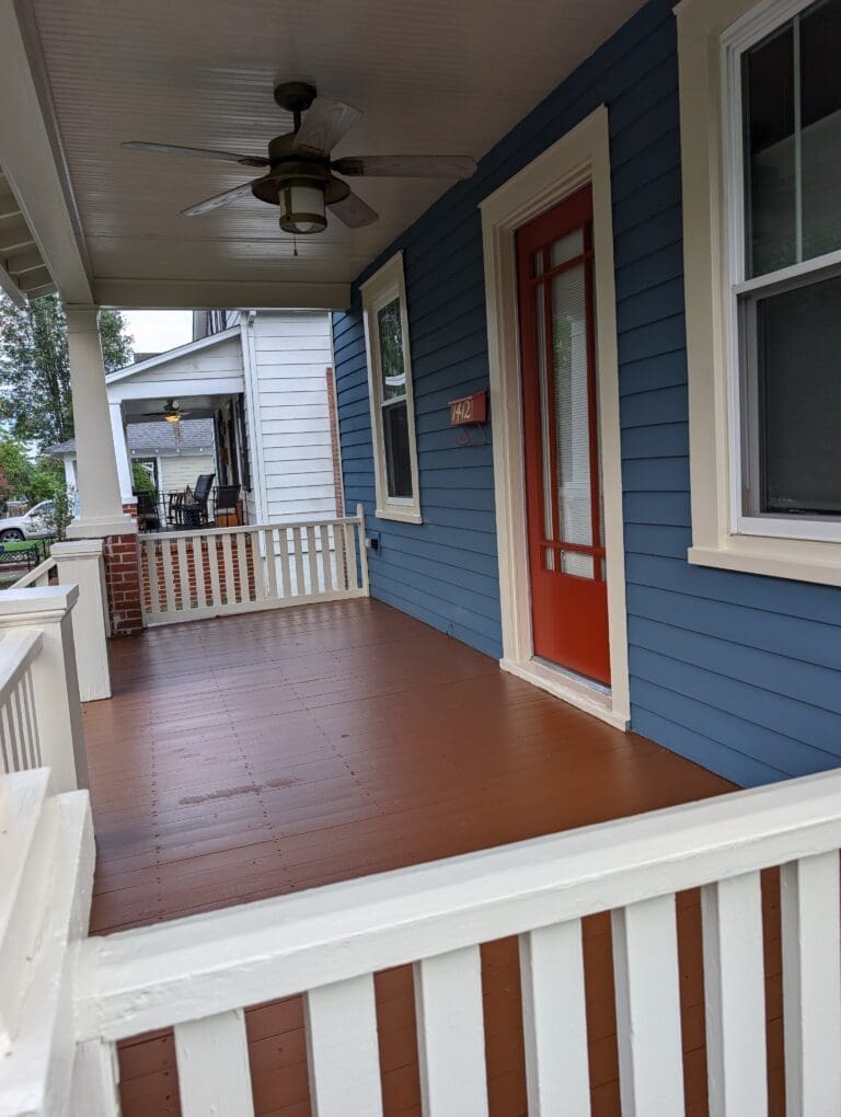 best time to paint deck