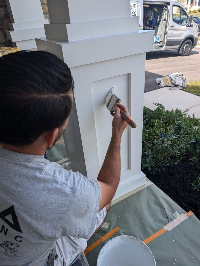 can you paint exterior in winter