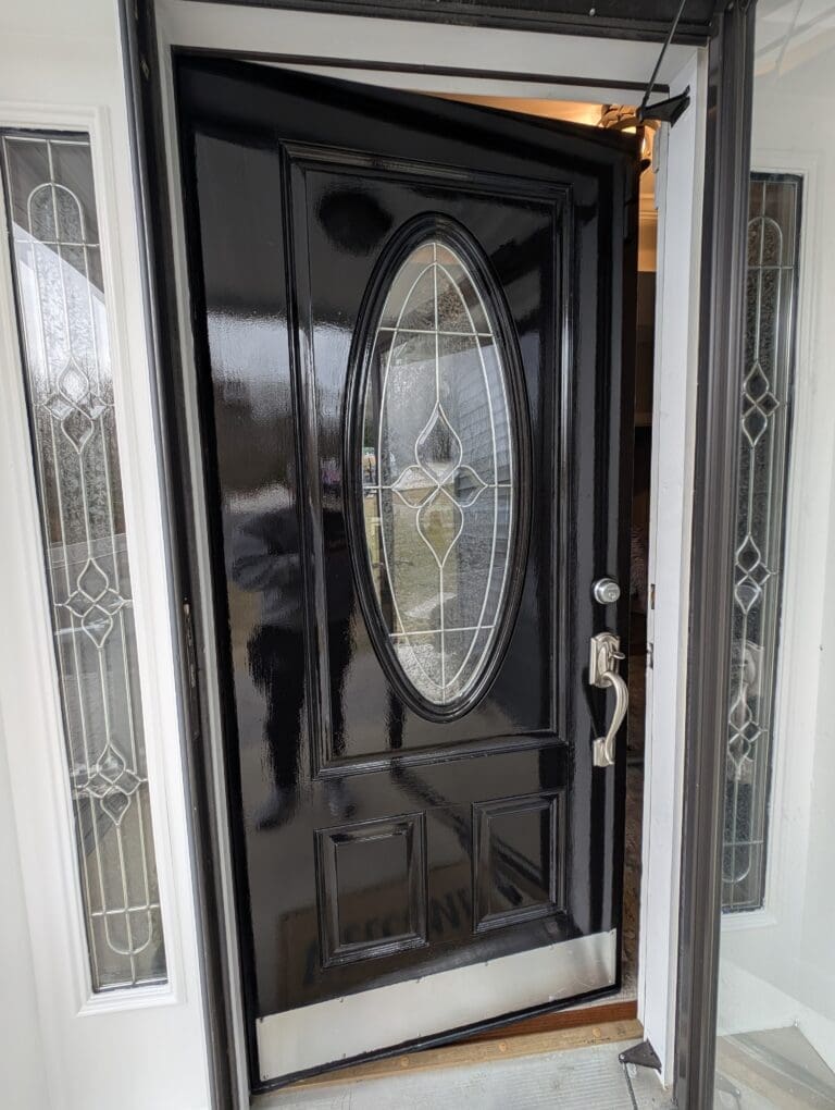 best paint for exterior wood door