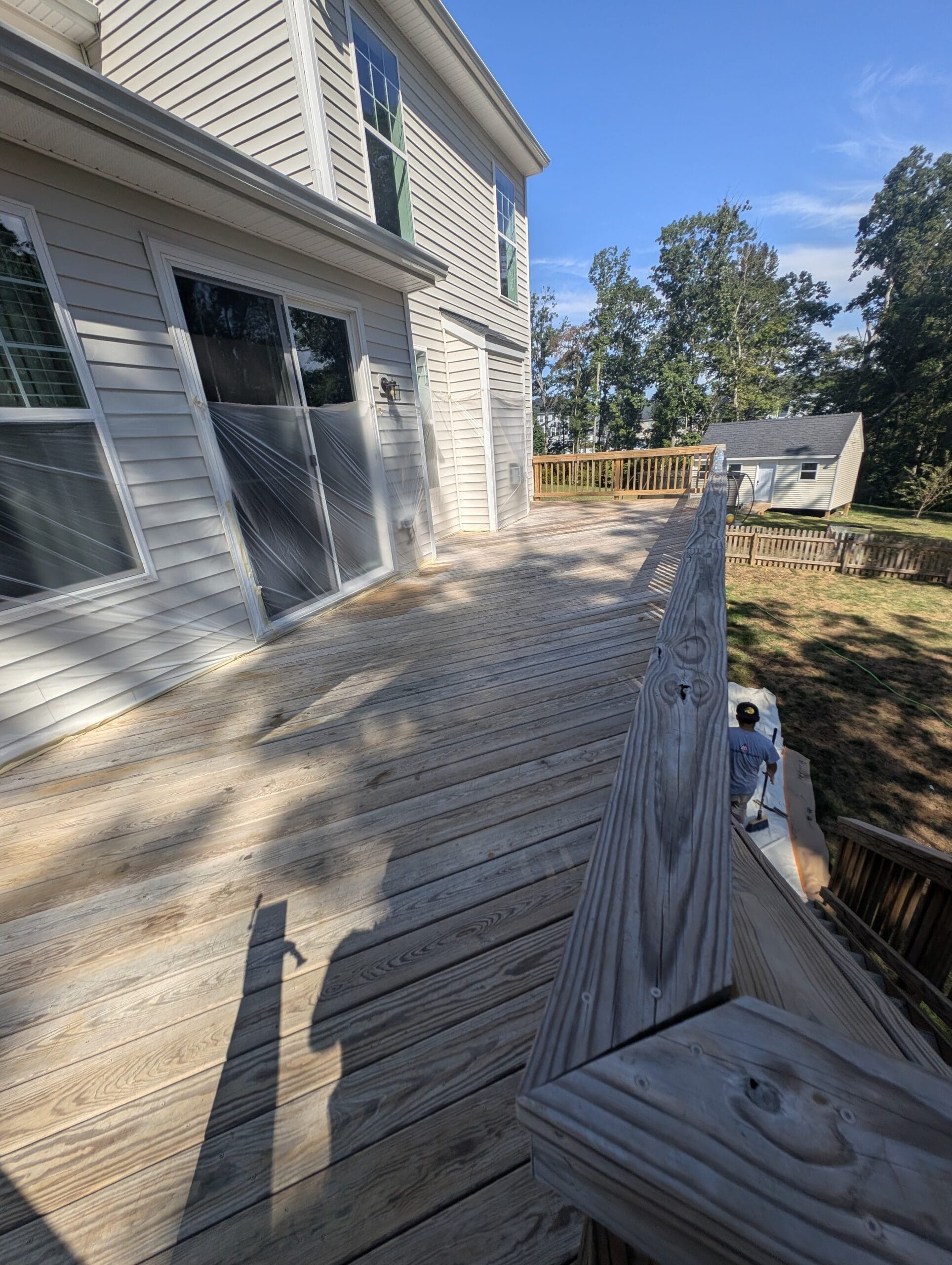 Deck and Fence Painting